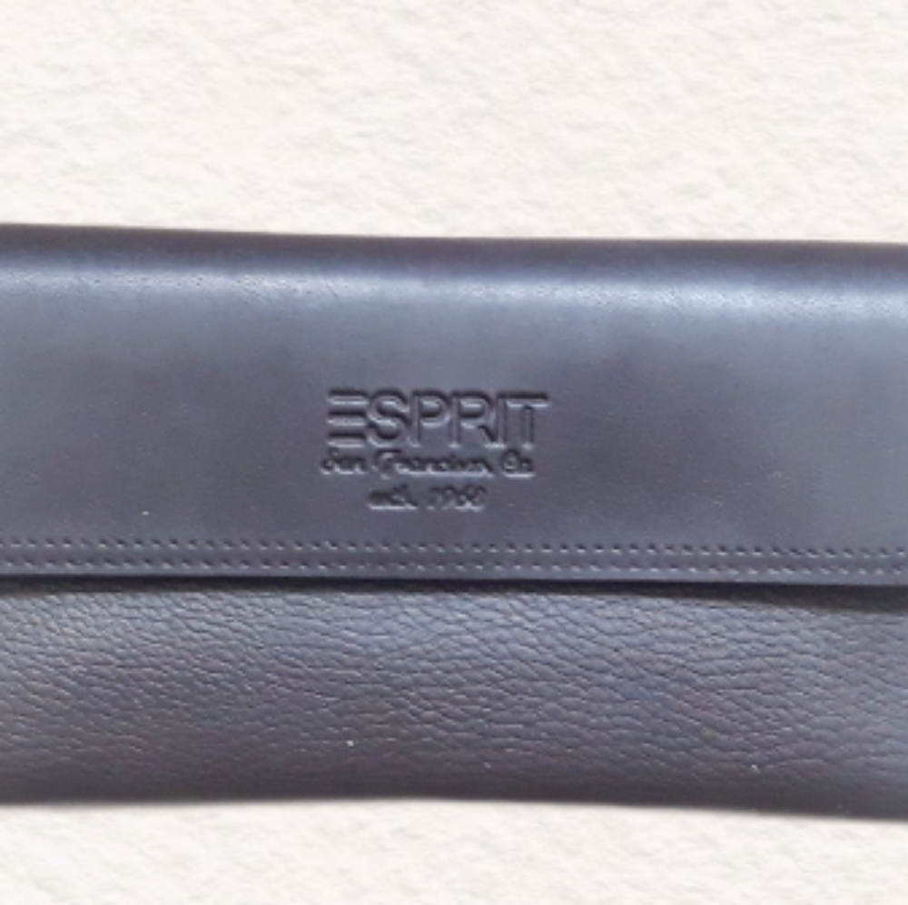 Esprit Pebbled Brown Faux Leather Wallet Billfold - Picture 3 of 14